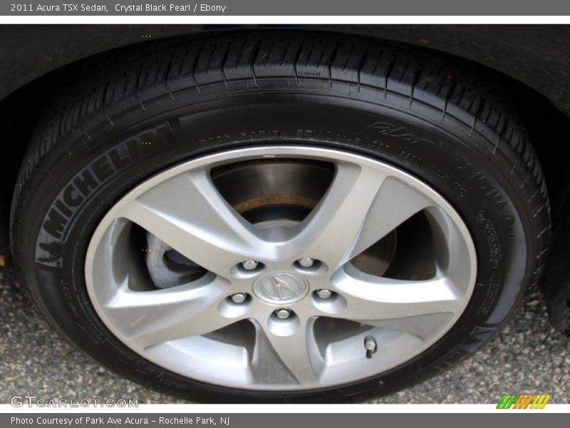 Crystal Black Pearl / Ebony 2011 Acura TSX Sedan