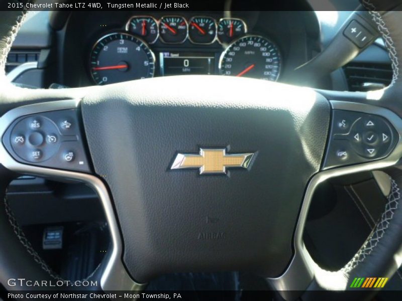 Tungsten Metallic / Jet Black 2015 Chevrolet Tahoe LTZ 4WD