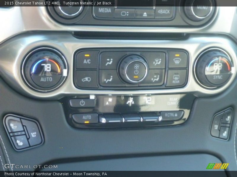 Tungsten Metallic / Jet Black 2015 Chevrolet Tahoe LTZ 4WD
