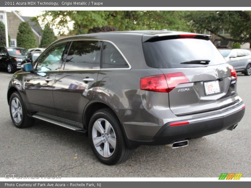 Grigio Metallic / Taupe 2011 Acura MDX Technology