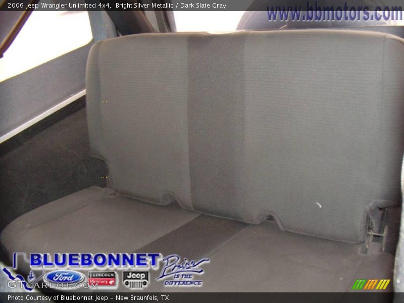 Bright Silver Metallic / Dark Slate Gray 2006 Jeep Wrangler Unlimited 4x4