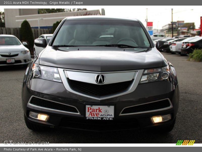 Grigio Metallic / Taupe 2011 Acura MDX Technology