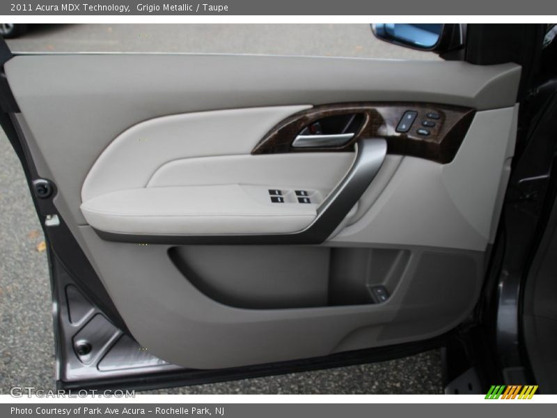 Grigio Metallic / Taupe 2011 Acura MDX Technology