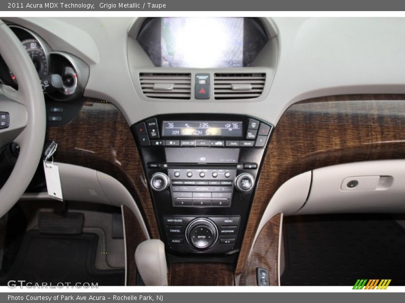 Grigio Metallic / Taupe 2011 Acura MDX Technology