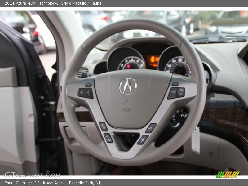 Grigio Metallic / Taupe 2011 Acura MDX Technology