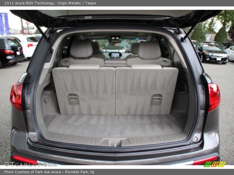 Grigio Metallic / Taupe 2011 Acura MDX Technology