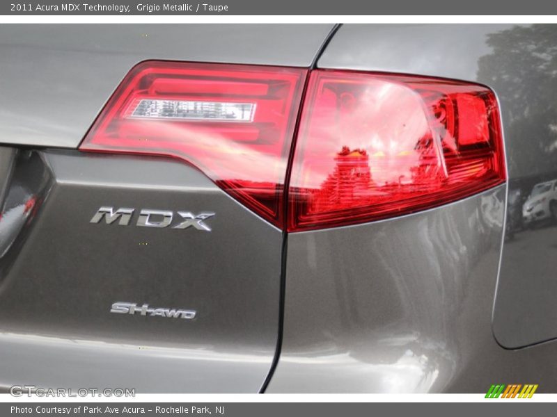 Grigio Metallic / Taupe 2011 Acura MDX Technology