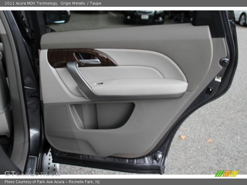 Grigio Metallic / Taupe 2011 Acura MDX Technology
