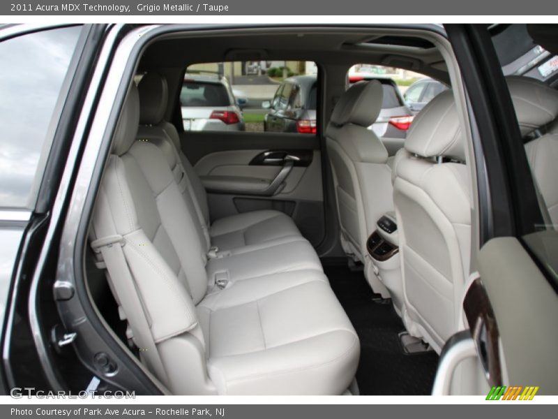 Grigio Metallic / Taupe 2011 Acura MDX Technology