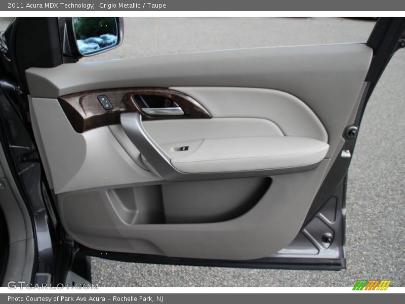 Grigio Metallic / Taupe 2011 Acura MDX Technology