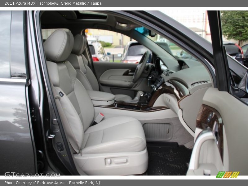 Grigio Metallic / Taupe 2011 Acura MDX Technology