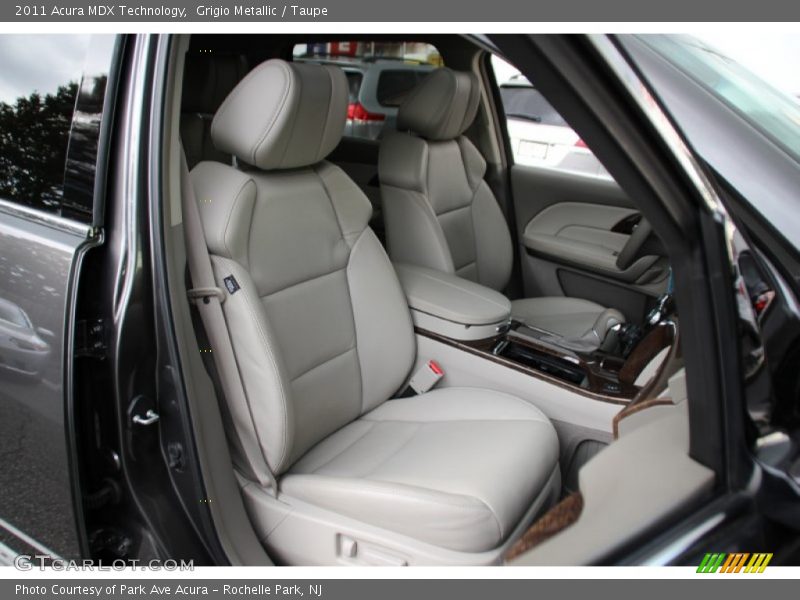 Grigio Metallic / Taupe 2011 Acura MDX Technology