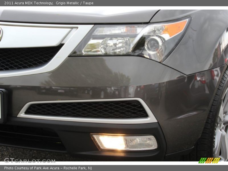 Grigio Metallic / Taupe 2011 Acura MDX Technology