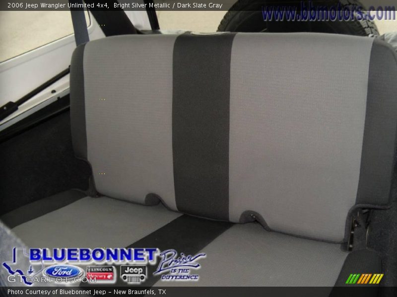 Bright Silver Metallic / Dark Slate Gray 2006 Jeep Wrangler Unlimited 4x4