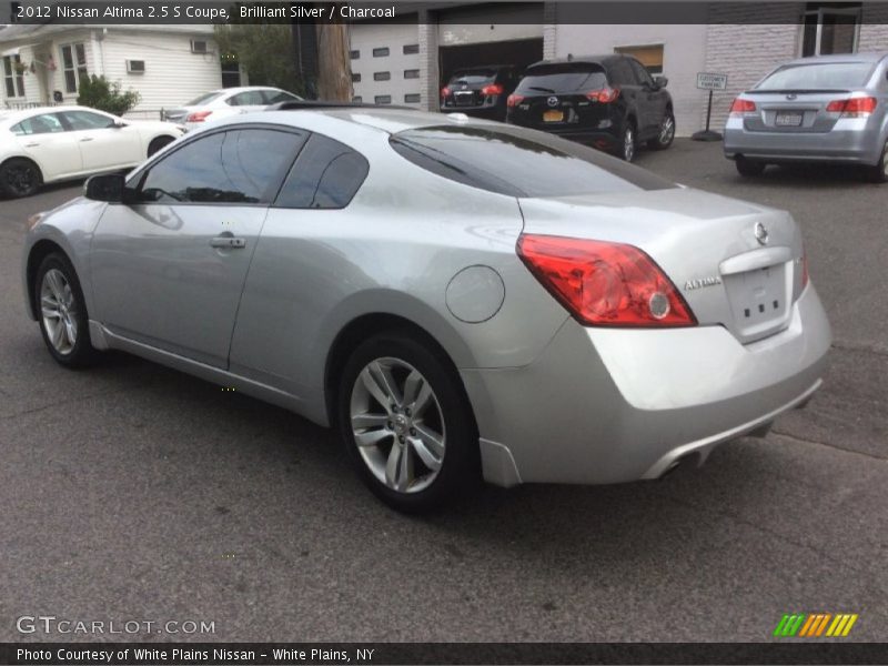 Brilliant Silver / Charcoal 2012 Nissan Altima 2.5 S Coupe