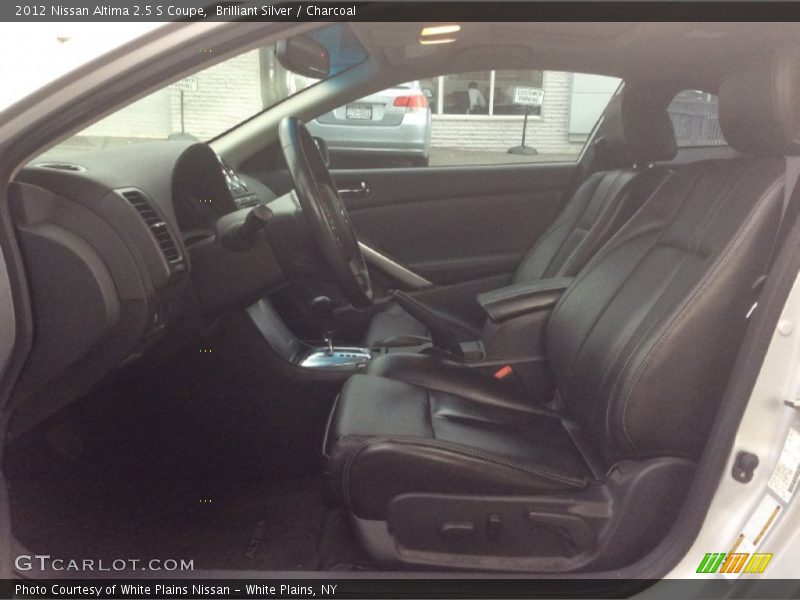 Brilliant Silver / Charcoal 2012 Nissan Altima 2.5 S Coupe