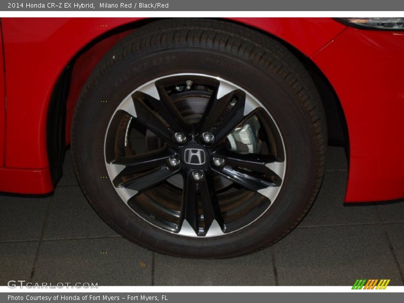 Milano Red / Black/Red 2014 Honda CR-Z EX Hybrid