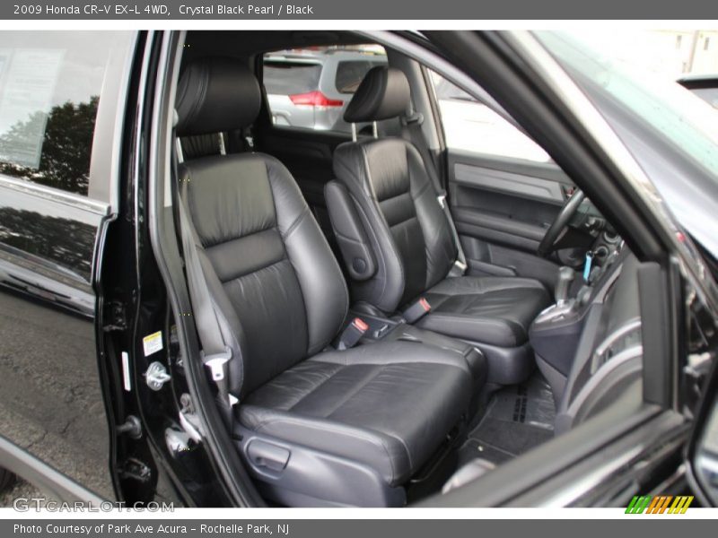 Crystal Black Pearl / Black 2009 Honda CR-V EX-L 4WD