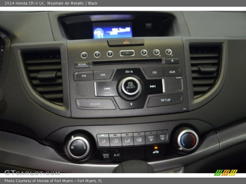 Mountain Air Metallic / Black 2014 Honda CR-V LX