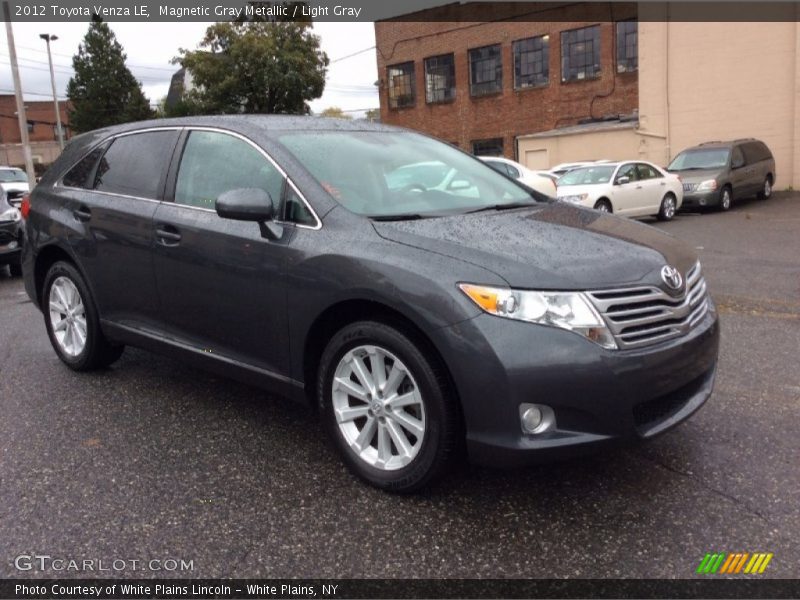 Magnetic Gray Metallic / Light Gray 2012 Toyota Venza LE