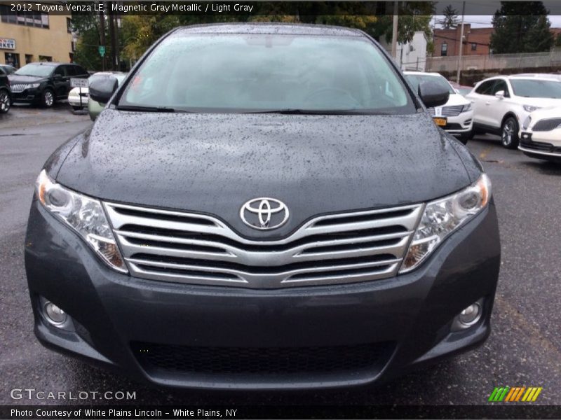 Magnetic Gray Metallic / Light Gray 2012 Toyota Venza LE