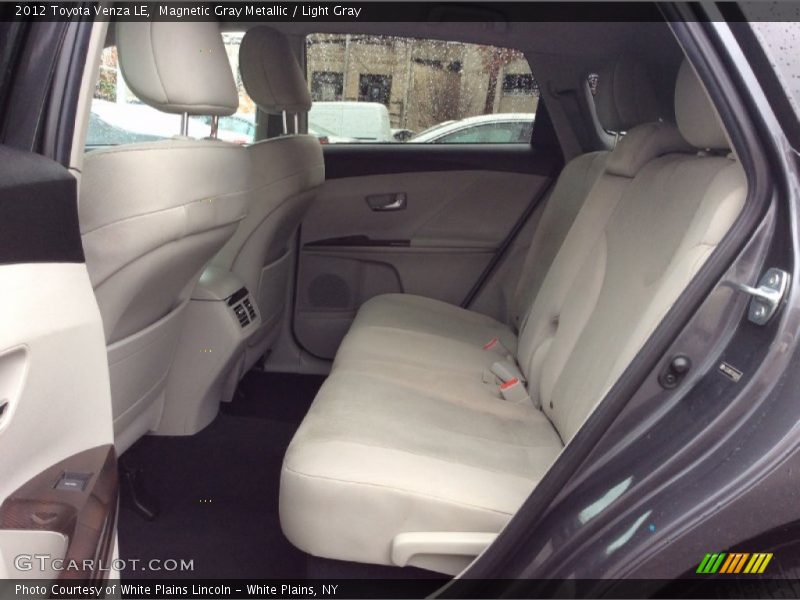Magnetic Gray Metallic / Light Gray 2012 Toyota Venza LE