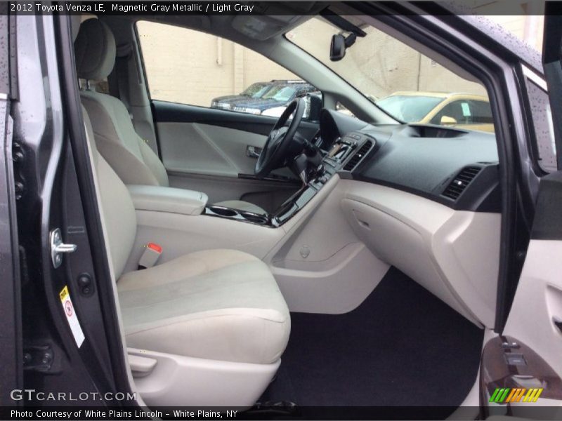 Magnetic Gray Metallic / Light Gray 2012 Toyota Venza LE
