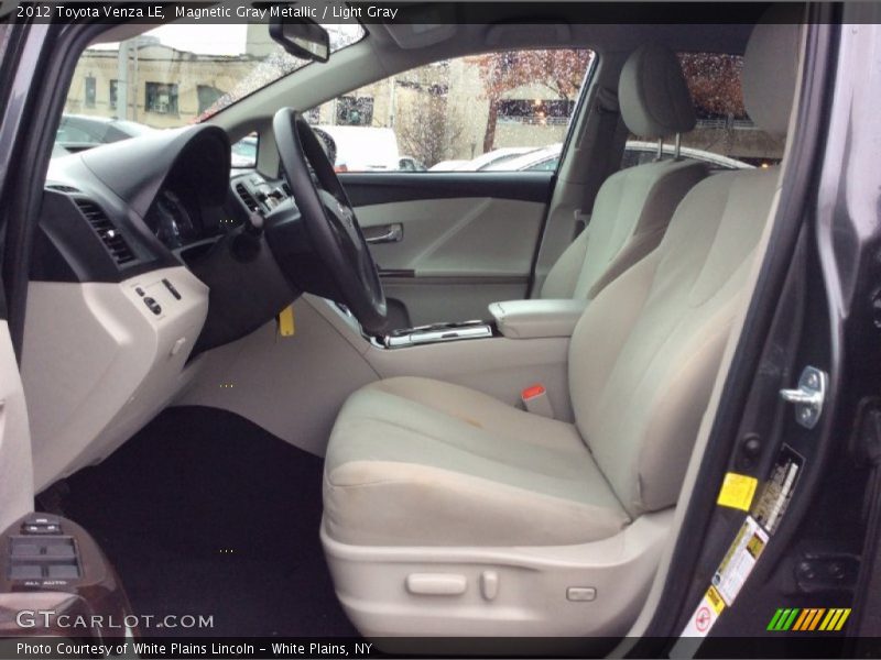 Magnetic Gray Metallic / Light Gray 2012 Toyota Venza LE