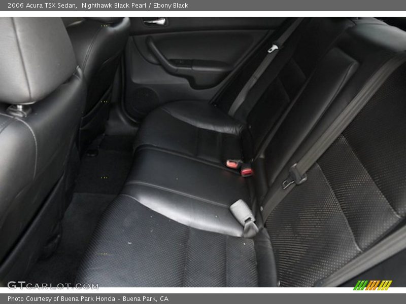 Nighthawk Black Pearl / Ebony Black 2006 Acura TSX Sedan