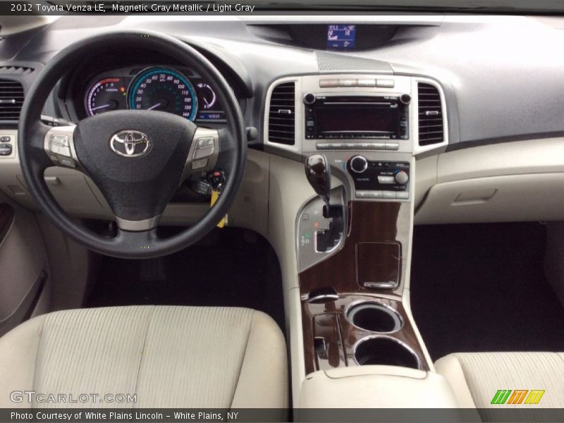 Magnetic Gray Metallic / Light Gray 2012 Toyota Venza LE