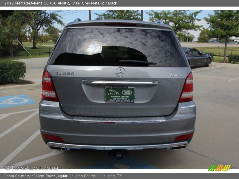 Steel Grey Metallic / Black 2012 Mercedes-Benz GL 450 4Matic