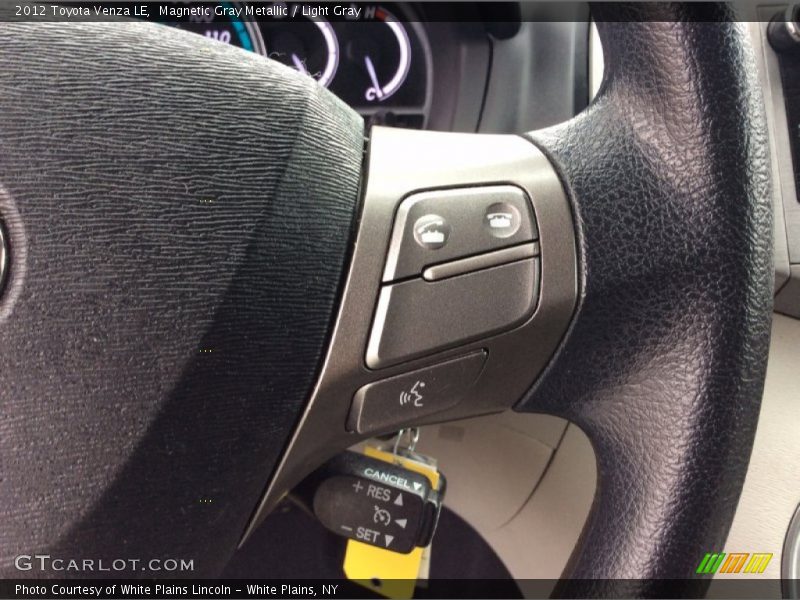 Magnetic Gray Metallic / Light Gray 2012 Toyota Venza LE