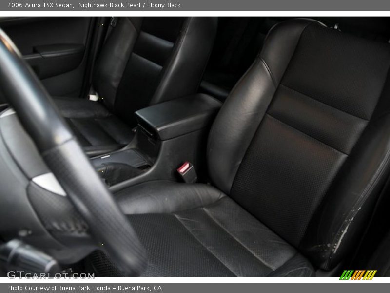 Nighthawk Black Pearl / Ebony Black 2006 Acura TSX Sedan