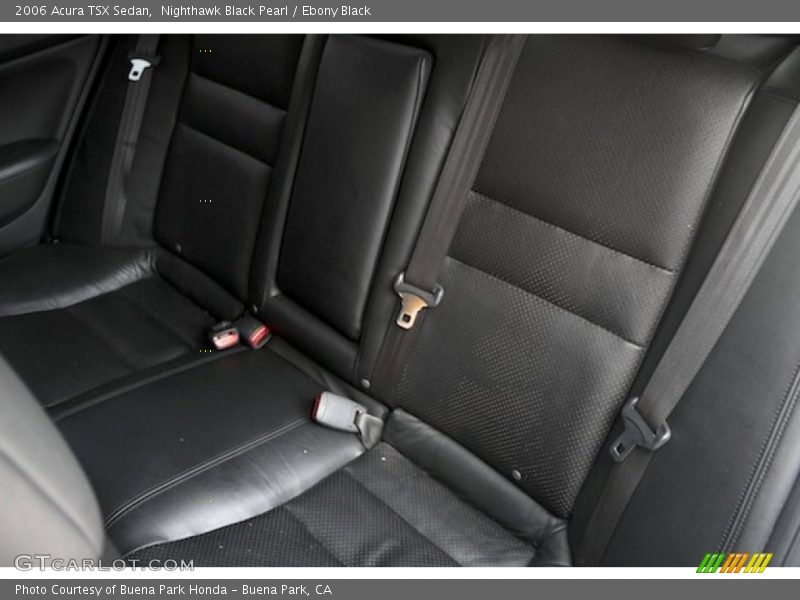 Nighthawk Black Pearl / Ebony Black 2006 Acura TSX Sedan