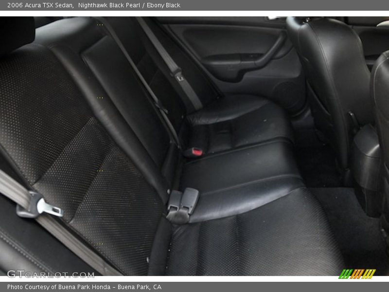 Nighthawk Black Pearl / Ebony Black 2006 Acura TSX Sedan