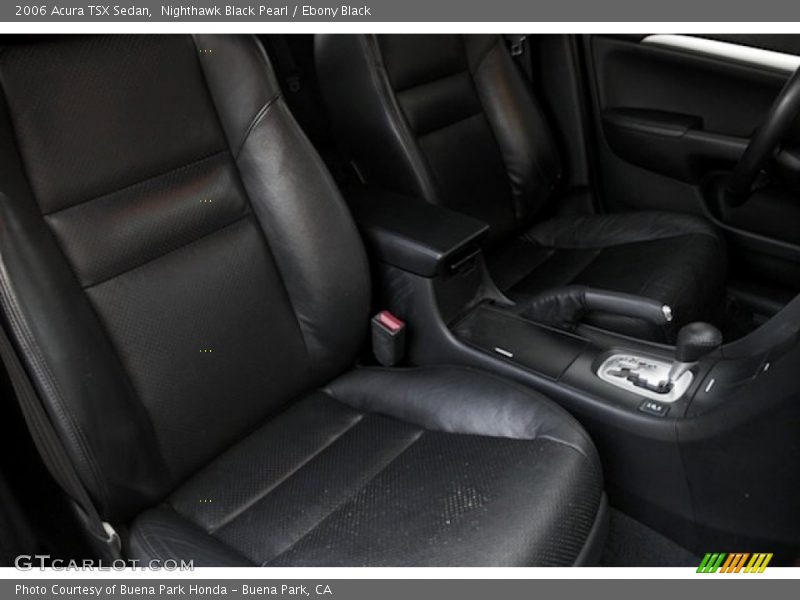 Nighthawk Black Pearl / Ebony Black 2006 Acura TSX Sedan