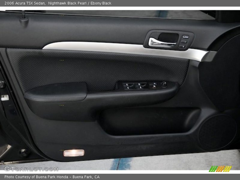 Nighthawk Black Pearl / Ebony Black 2006 Acura TSX Sedan