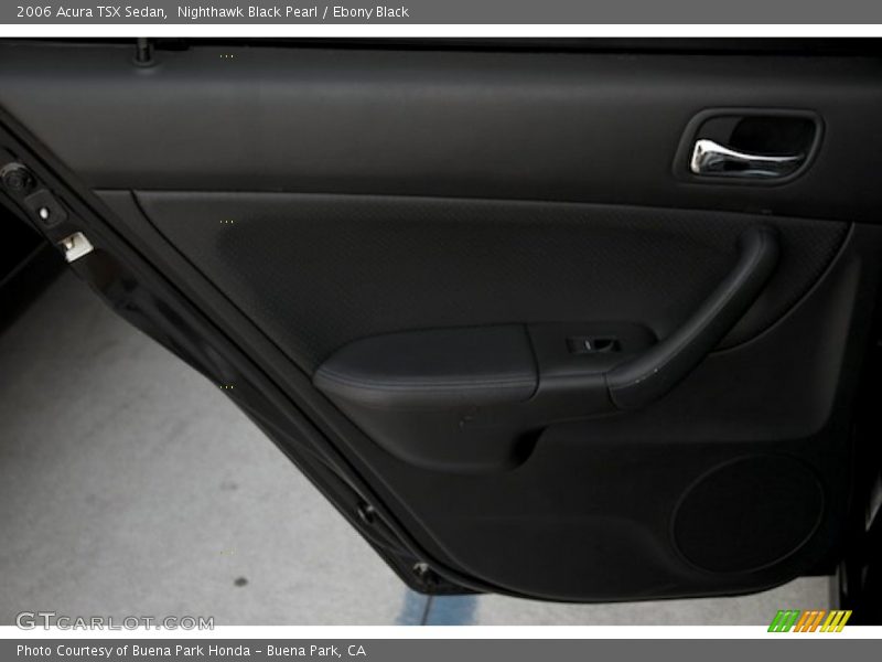 Nighthawk Black Pearl / Ebony Black 2006 Acura TSX Sedan