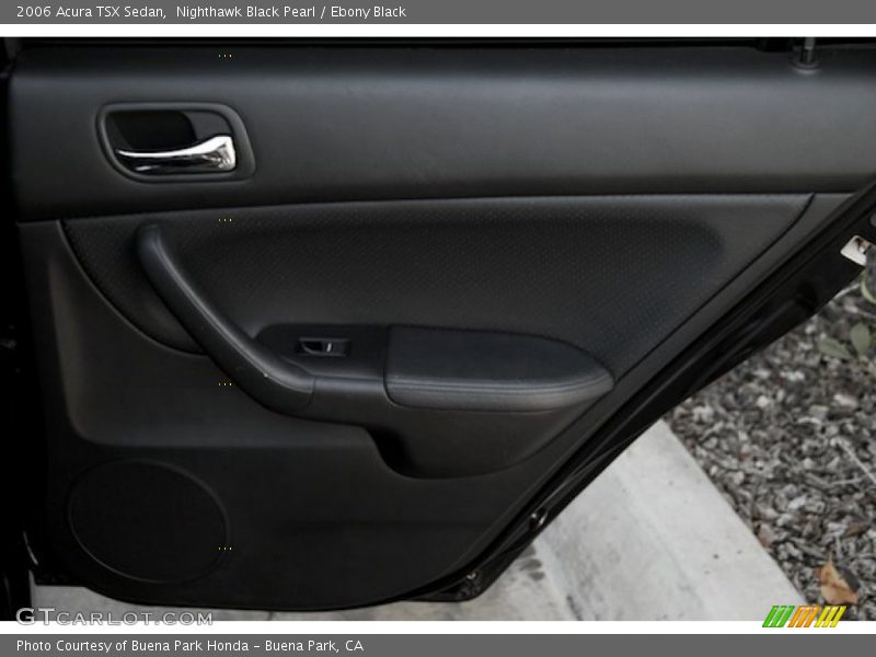 Nighthawk Black Pearl / Ebony Black 2006 Acura TSX Sedan