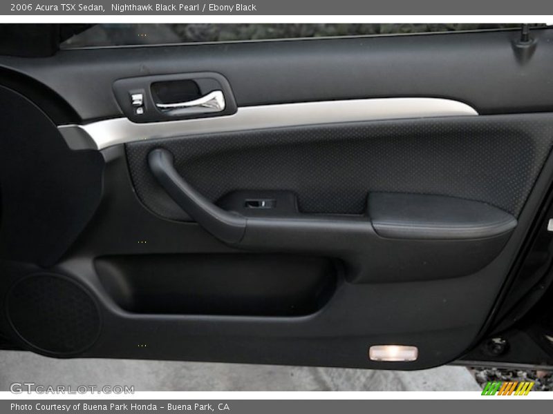 Nighthawk Black Pearl / Ebony Black 2006 Acura TSX Sedan