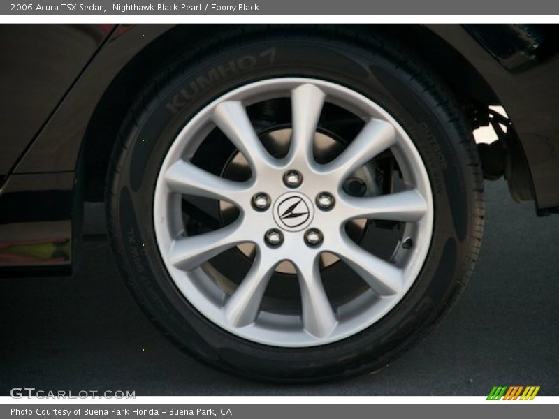 Nighthawk Black Pearl / Ebony Black 2006 Acura TSX Sedan