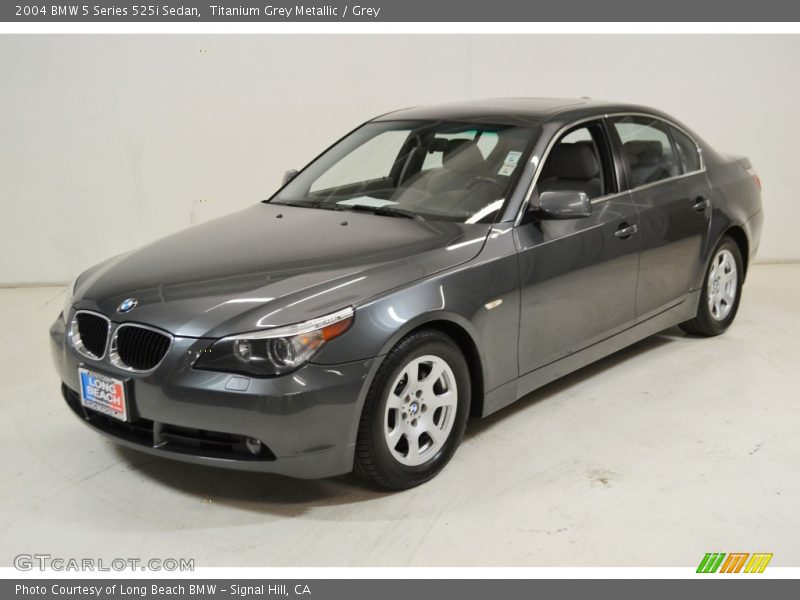 Titanium Grey Metallic / Grey 2004 BMW 5 Series 525i Sedan