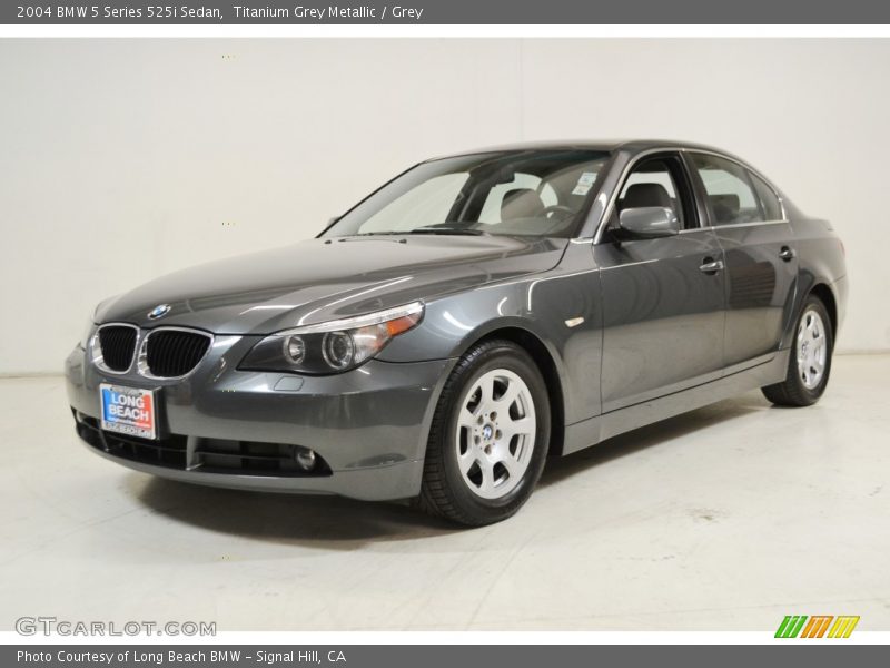 Titanium Grey Metallic / Grey 2004 BMW 5 Series 525i Sedan