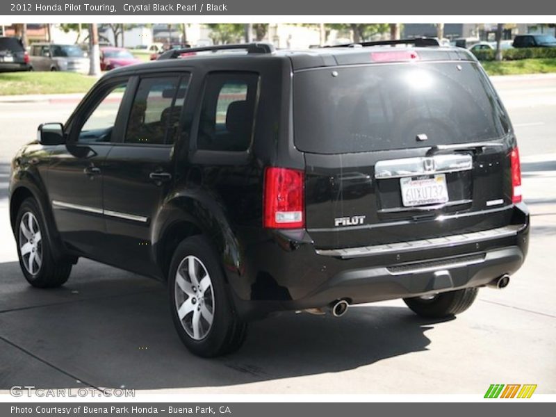 Crystal Black Pearl / Black 2012 Honda Pilot Touring