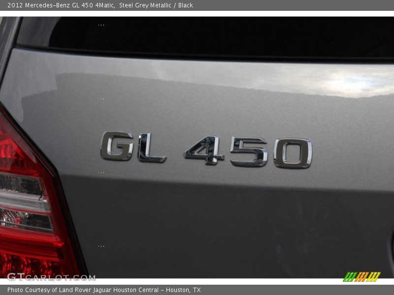 Steel Grey Metallic / Black 2012 Mercedes-Benz GL 450 4Matic
