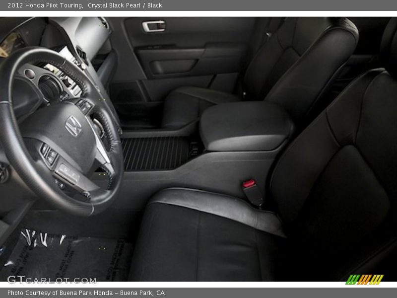 Crystal Black Pearl / Black 2012 Honda Pilot Touring