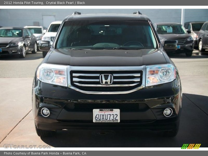 Crystal Black Pearl / Black 2012 Honda Pilot Touring