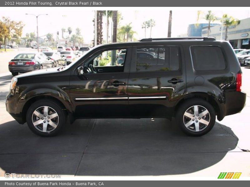 Crystal Black Pearl / Black 2012 Honda Pilot Touring