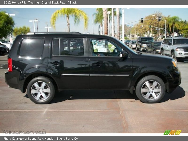 Crystal Black Pearl / Black 2012 Honda Pilot Touring