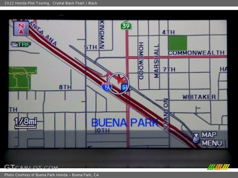 Crystal Black Pearl / Black 2012 Honda Pilot Touring
